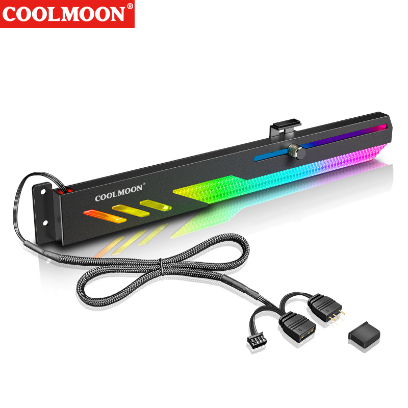 Pc Gaming Msi - COOLMOON GT8 بطاقة الرسومات قوس 5
