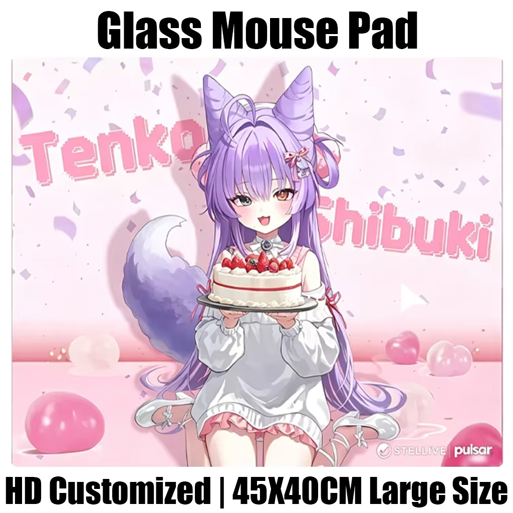 Fps Gaming Mouse - لوحة ماوس زجاجية مستوحاة من الأنيمي