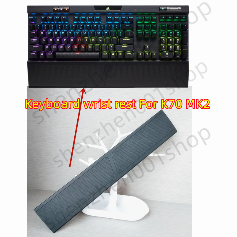 Rgb Keyboard Wrist Rest - وسادة مسند المعصم للوحة المفاتيح لحماية