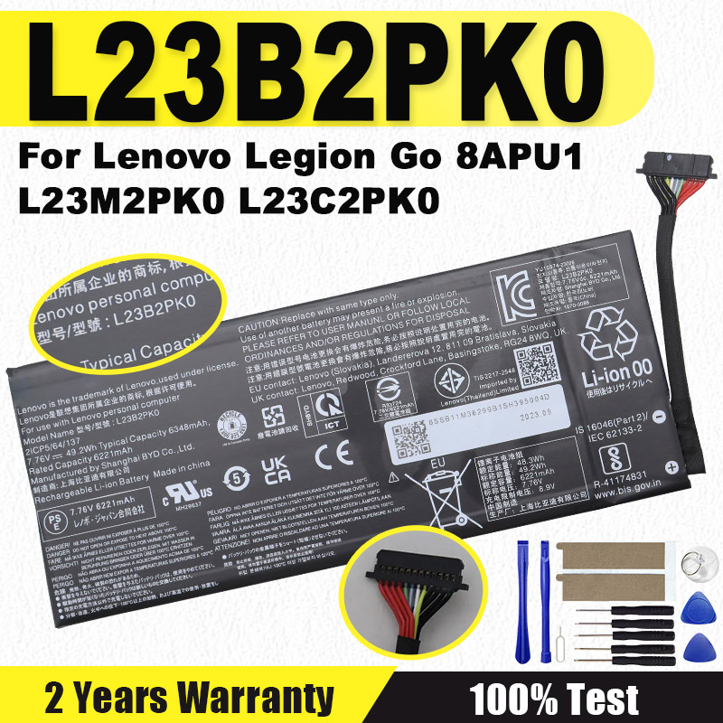 Pc Gaming Lenovo Legion - بطارية L23B2PK0 جديدة تمامًا 7.76 فولت
