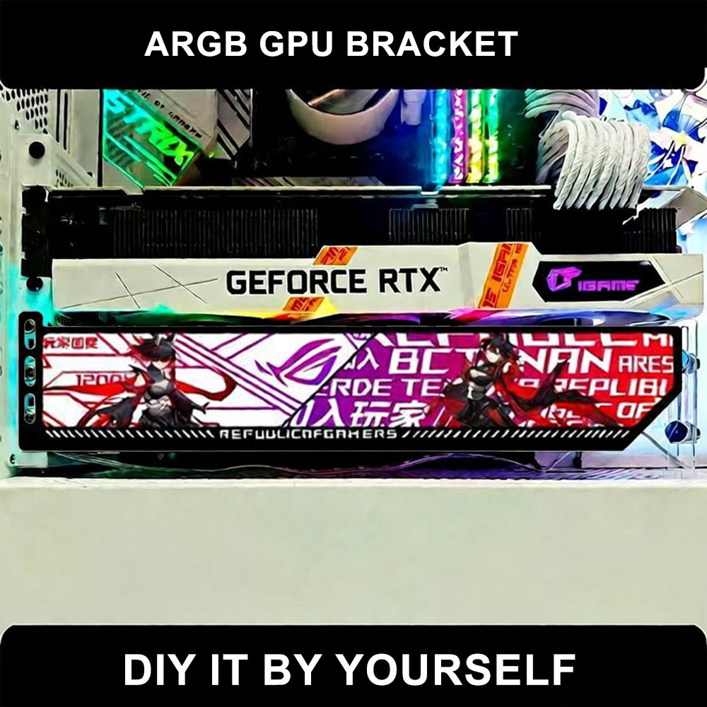 Pc Gaming Msi - تخصيص حامل RGB VGA 5 فولت/12