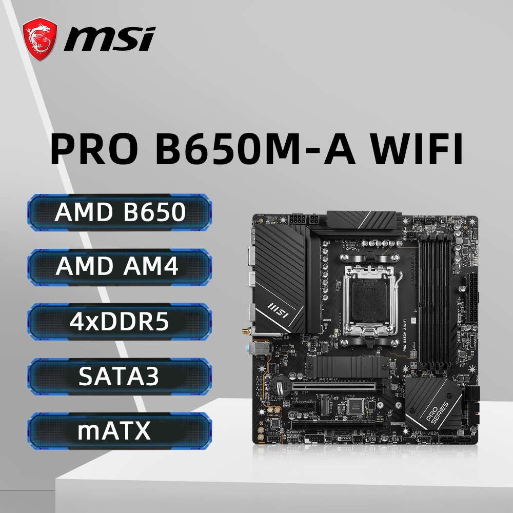 Pc Gaming I5 - MSI PRO B650M-A WIFI اللوحة الأم
