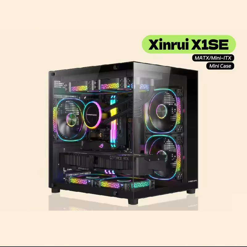 Pc Gaming Dell - علبة كمبيوتر G-PARTNERS Xinrui X1SE MATX