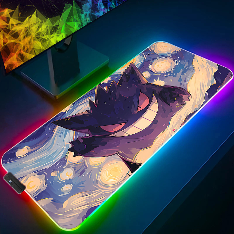 RGB لوحة ماوس كبيرة مكتب الحصي - مراجعة Rgb Keyboard Wrist Rest وسعره