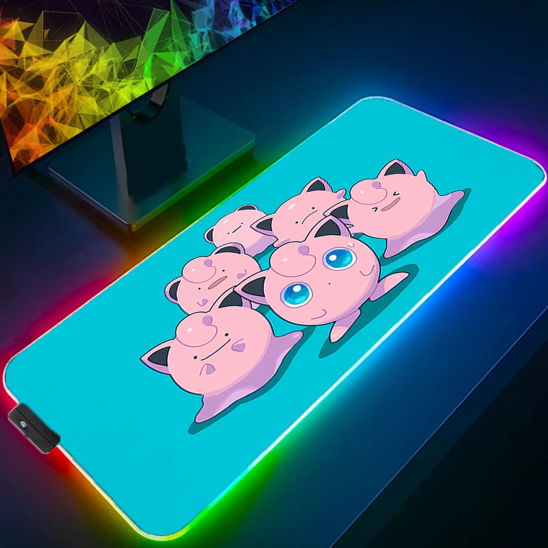 RGB لوحة ماوس كبيرة مكتب الحصي - مراجعة Rgb Keyboard Wrist Rest وسعره