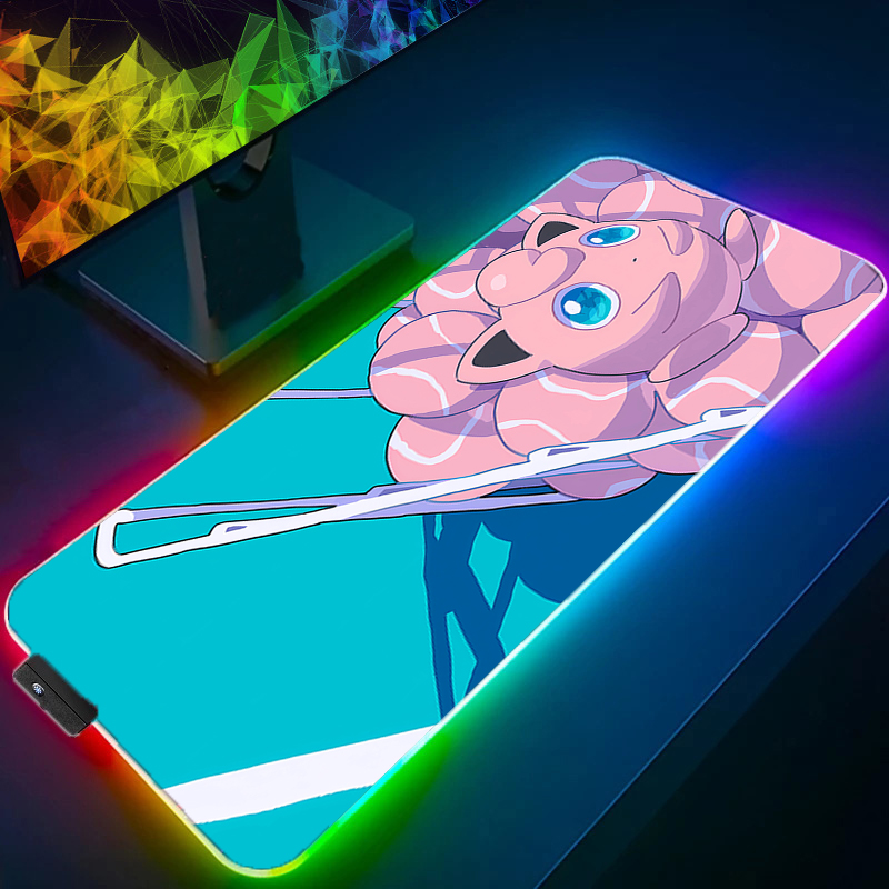 RGB لوحة ماوس كبيرة مكتب الحصي - مراجعة Rgb Keyboard Wrist Rest وسعره