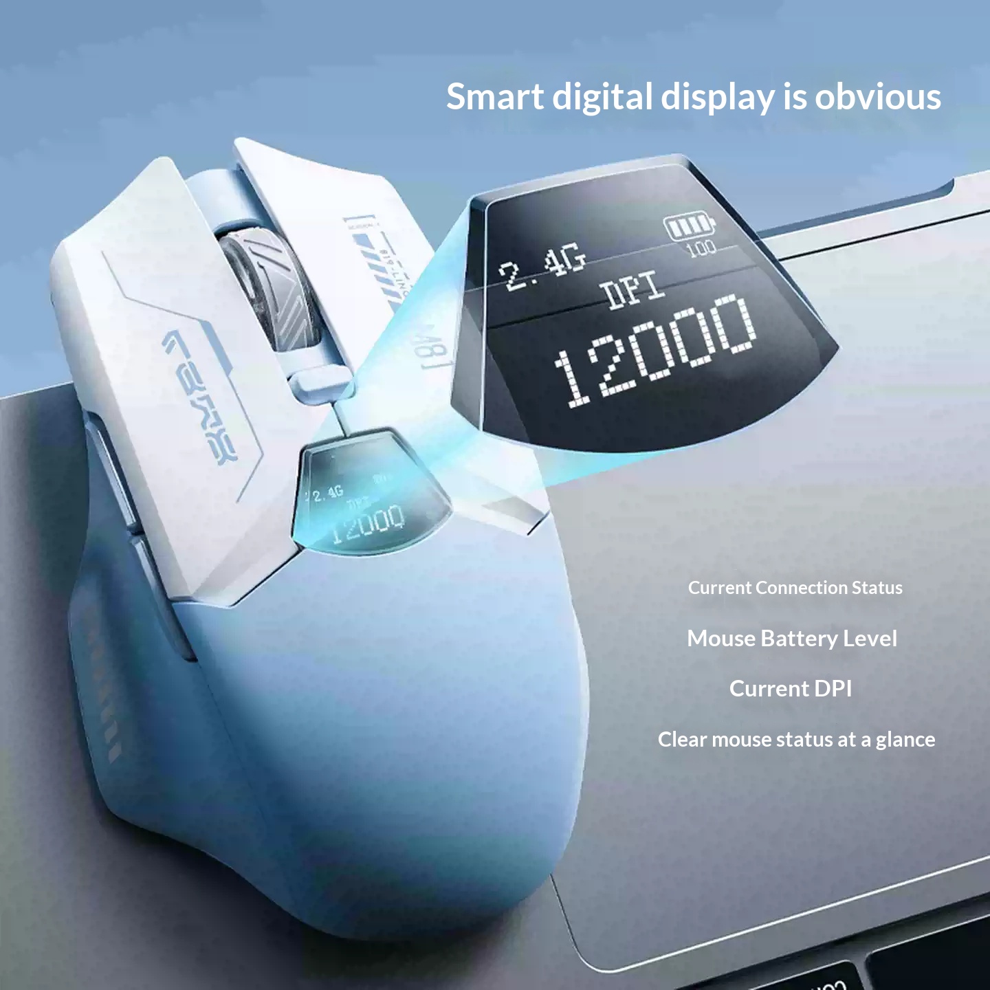 ماوس ألعاب لاسلكي LINGBAO M8 ب - مراجعة Fps Gaming Mouse وسعره