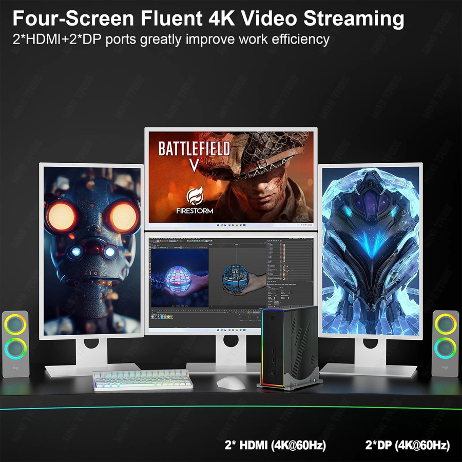 جهاز كمبيوتر صغير للألعاب من ا - مراجعة Pc Gaming Rtx 3060 وسعره