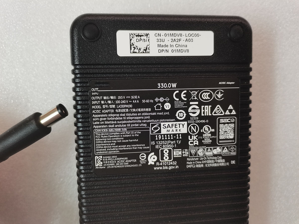محول طاقة أصلي جديد 330 واط 19 - مراجعة Pc Gaming Dell وسعره