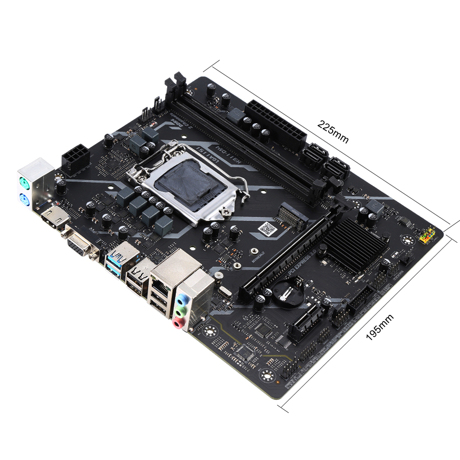 لوحة أم KLLISRE H310 H311-DS4  - مراجعة Pc Gaming I5 وسعره