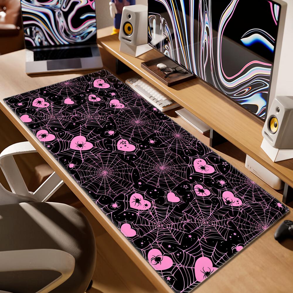 لوحة ماوس مكتبية 90×40 سم بتصم - مراجعة Pc Gaming Pink وسعره