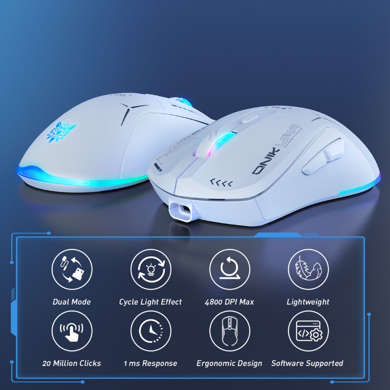 فأرة ألعاب ONIKUMA CW917 لاسلك - مراجعة Pc Gaming X3D وسعره