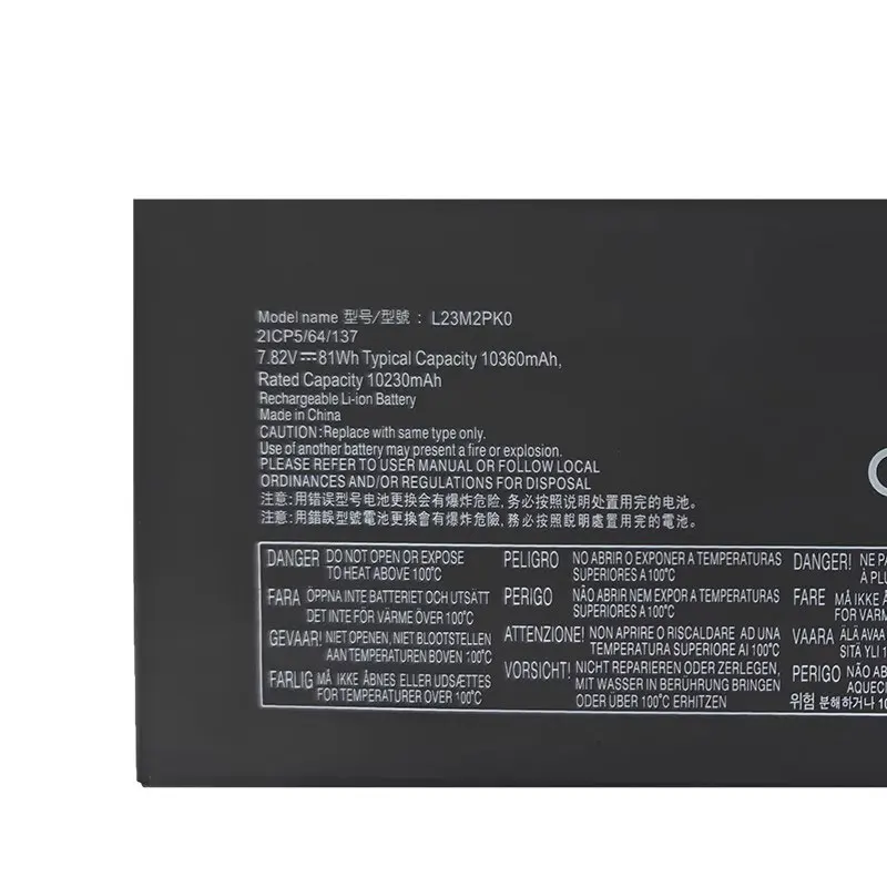 بطارية L23B2PK0 جديدة تمامًا 7 - مراجعة Pc Gaming Lenovo Legion وسعره
