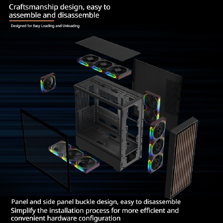 علبة كمبيوتر WJCOOLMAN Craftsm - مراجعة Pc Gaming Dell وسعره