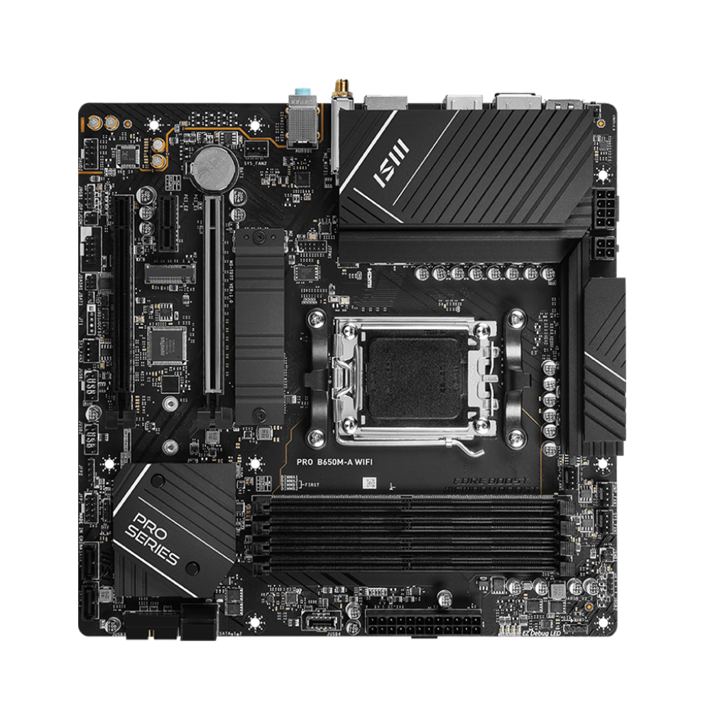 MSI PRO B650M-A WIFI اللوحة ال - مراجعة Pc Gaming I5 وسعره