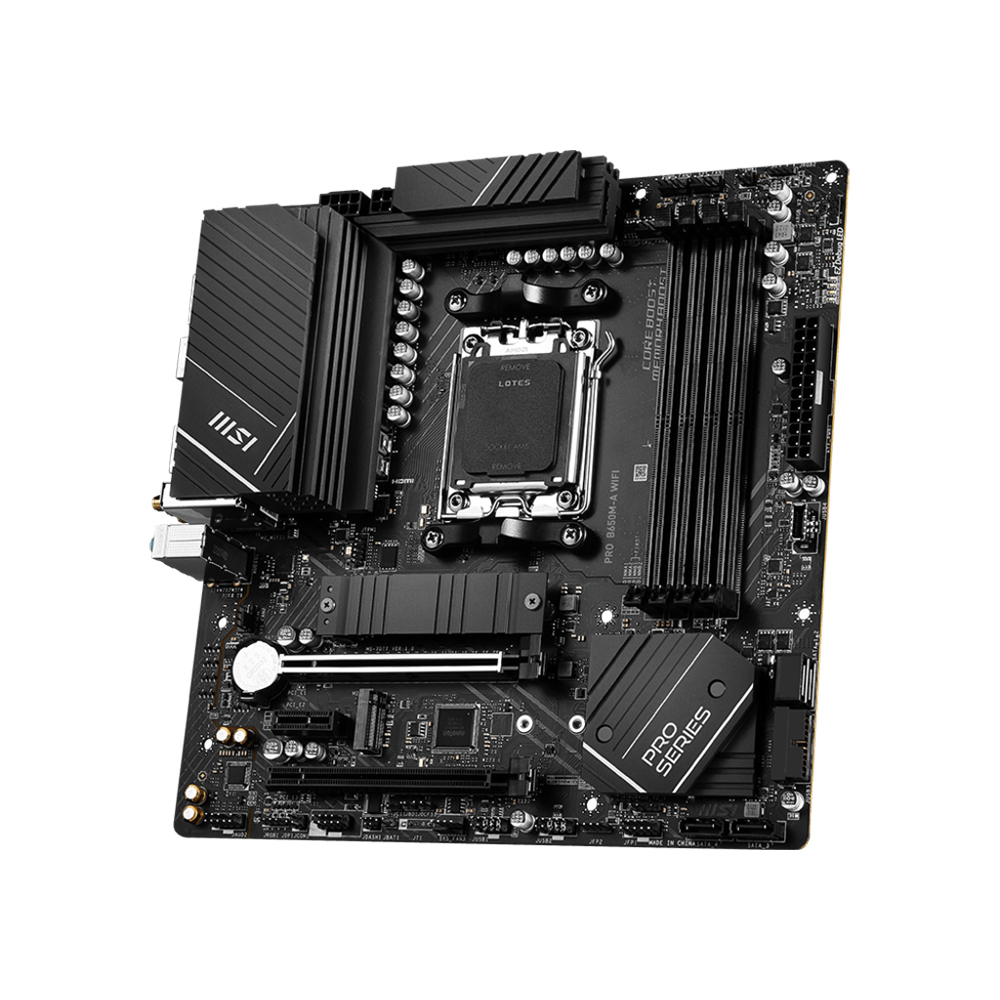 MSI PRO B650M-A WIFI اللوحة ال - مراجعة Pc Gaming I5 وسعره